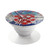 S3313 Croatia Flag Vintage Football Graphic Graphic Ring Holder and Pop Up Grip