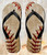 FA0005 Baseball Beach Slippers Sandals Flip Flops Unisex