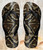 FA0326 Anaconda Amazon Snake Skin Graphic Printed Beach Slippers Sandals Flip Flops Unisex