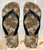 FA0521 Army Desert Tan Coyote Camo Camouflage Beach Slippers Sandals Flip Flops Unisex