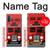S2058 England British Double Decker Bus Case For Samsung Galaxy Note 10 Plus