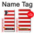 S2364 Red and White Striped Case For Samsung Galaxy Note 10 Plus