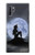S2668 Mermaid Silhouette Moon Night Case For Samsung Galaxy Note 10 Plus