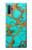 S2688 Aqua Copper Turquoise Gemstone Graphic Case For Samsung Galaxy Note 10 Plus