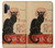 S2739 Chat Noir Black Cat Vintage Case For Samsung Galaxy Note 10 Plus