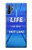 S3136 Life in the Fast Lane Swimming Pool Case For Samsung Galaxy Note 10 Plus