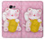 S3025 Pink Maneki Neko Lucky Cat Case For Samsung Galaxy A5 (2017)