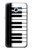 S3078 Black and White Piano Keyboard Case For Samsung Galaxy A5 (2017)