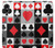 S3463 Poker Card Suit Case For iPhone X, iPhone XS