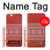 S3384 Winter Seamless Knitting Pattern Case For iPhone 6 Plus, iPhone 6s Plus