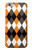S3421 Black Orange White Argyle Plaid Case For iPhone 6 Plus, iPhone 6s Plus