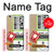 S3543 Luggage Tag Art Case For iPhone 6 Plus, iPhone 6s Plus