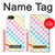 S3499 Colorful Heart Pattern Case For iPhone 5 5S SE