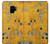 S3528 Bullet Rusting Yellow Metal Case For Samsung Galaxy S9