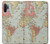 S3418 Vintage World Map Case For Samsung Galaxy Note 10 Plus