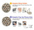 S3374 Fashionable Leopard Seamless Pattern Case For Note 9 Samsung Galaxy Note9