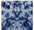 S3439 Fabric Indigo Tie Dye Case For Samsung Galaxy A40