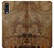 S3456 Vintage Paper Clock Steampunk Case For Samsung Galaxy A50