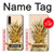 S3490 Gold Pineapple Case For Samsung Galaxy A70
