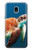 S3497 Green Sea Turtle Case For Samsung Galaxy J3 (2018), J3 Star, J3 V 3rd Gen, J3 Orbit, J3 Achieve, Express Prime 3, Amp Prime 3