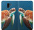 S3497 Green Sea Turtle Case For Samsung Galaxy J6 (2018)