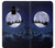 S3508 Xmas Santa Moon Case For Samsung Galaxy A8 (2018)