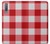 S3535 Red Gingham Case For Samsung Galaxy A7 (2018)