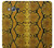S3365 Yellow Python Skin Graphic Print Case For Samsung Galaxy J3 (2016)