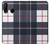 S3452 Plaid Fabric Pattern Case For Huawei P30 lite