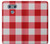 S3535 Red Gingham Case For LG G6