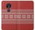 S3384 Winter Seamless Knitting Pattern Case For Motorola Moto G7 Play