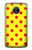 S3526 Red Spot Polka Dot Case For Motorola Moto E4 Plus