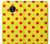 S3526 Red Spot Polka Dot Case For Motorola Moto E4 Plus