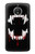 S3527 Vampire Teeth Bloodstain Case For Motorola Moto E4 Plus