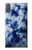 S3439 Fabric Indigo Tie Dye Case For Sony Xperia XZ