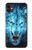 S0752 Blue Fire Grim Wolf Case For iPhone 11