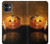 S1083 Pumpkin Spider Candles Halloween Case For iPhone 11