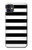S1596 Black and White Striped Case For iPhone 11