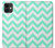 S1723 Mint Chevron Zigzag Case For iPhone 11
