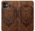 S2529 Leo Zodiac Tattoo Brown Graphic Print Case For iPhone 11