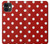 S2951 Red Polka Dots Case For iPhone 11