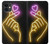 S3512 Cute Mini Heart Neon Graphic Case For iPhone 11