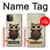 S0360 Coffee Owl Case For iPhone 11 Pro