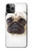 S1852 Pug Dog Case For iPhone 11 Pro