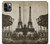 S2174 Eiffel Tower Vintage Paris Case For iPhone 11 Pro