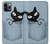 S2641 Pocket Black Cat Case For iPhone 11 Pro