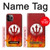 S2803 Fire Red Devil Spear Symbol Case For iPhone 11 Pro