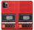 S3204 Red Cassette Recorder Graphic Case For iPhone 11 Pro