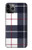 S3452 Plaid Fabric Pattern Case For iPhone 11 Pro