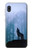 S0935 Wolf Howling in Forest Case For Samsung Galaxy A10e